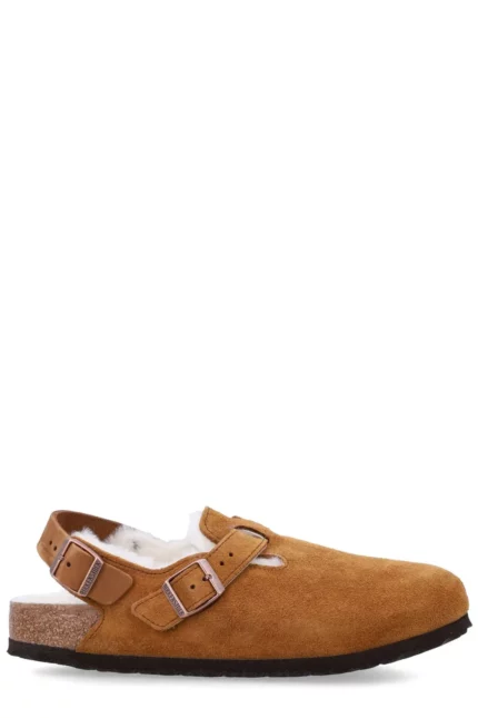Birkenstock Tokyo Buckle Detailed Slippers