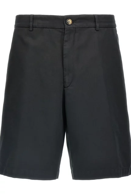 Brunello Cucinelli Garment-Dyed Gabardine Bermuda Shorts
