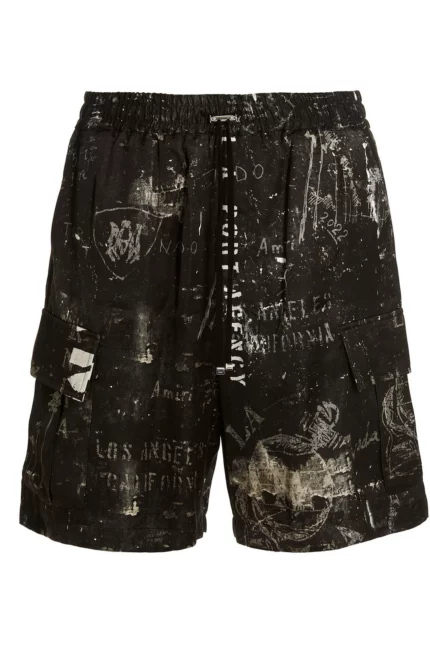 Amiri Drawstring Bermuda Shorts