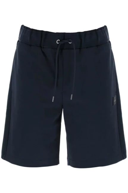 Boss Hugo Boss Logo Patch Drawstring Bermuda Shorts