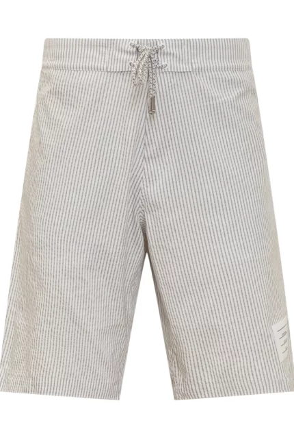 Thom Browne Striped Drawstring Swimming Shorts