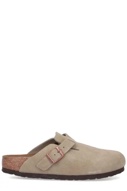 Birkenstock Boston Buckle-Strap Fastened Mules