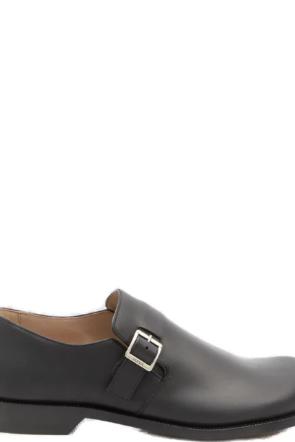Loewe Campo Buckle Detailed Derby Shoes