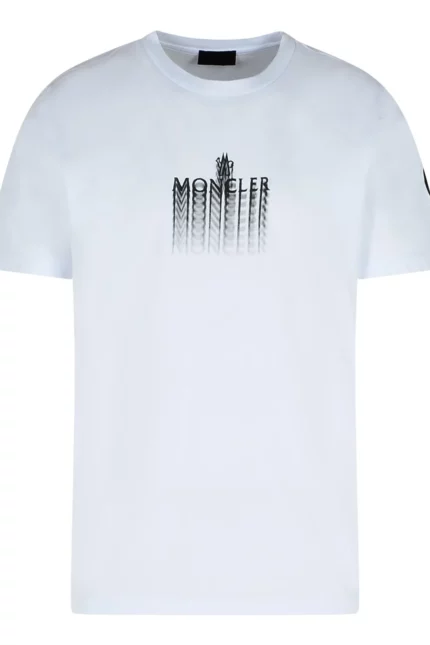 Moncler Faded Logo Crewneck T-Shirt