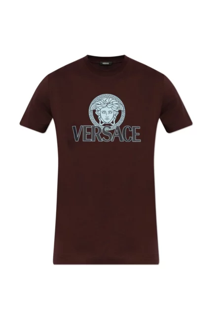 Versace Medusa Head-Printed Crewneck T-Shirt