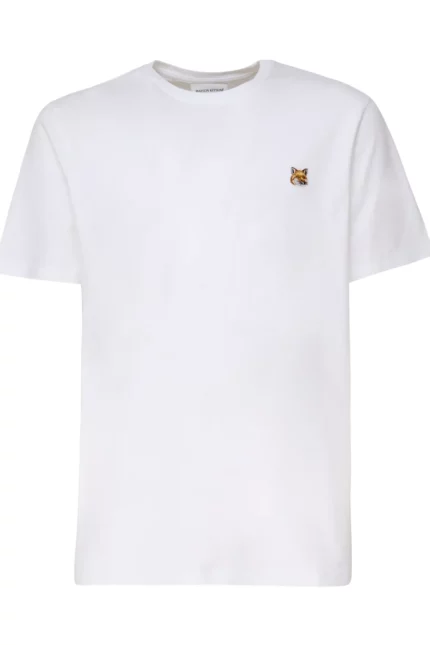 Maison Kitsuné Fox Head Patch Crewneck T-Shirt