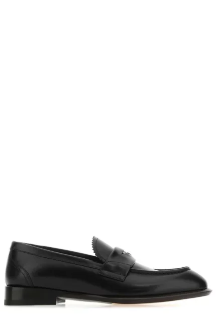 Alexander McQueen Coin Embellished Loafers