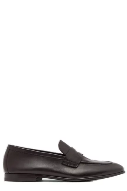 Scarosso Gregory Almond Toe Loafers