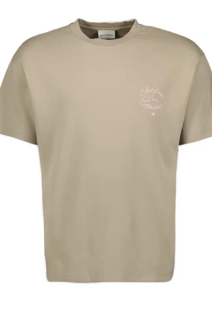 Drôle de Monsieur Le Slogan Vignes Crewneck T-Shirt