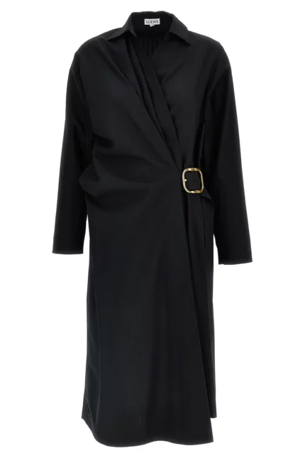 Loewe Belted Midi Dress
