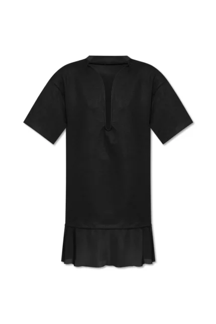 Victoria Beckham Frame Cut-Out T-Shirt Dress
