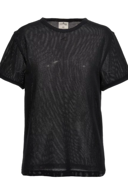 Courrèges AC Mesh Crewneck T-Shirt