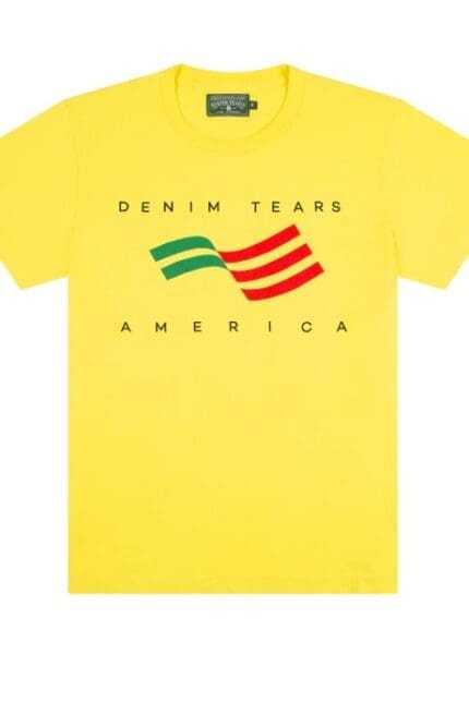 Denim Tears America Sportswear Tee Yellow