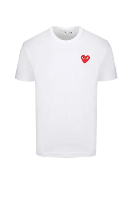 Comme des Garçons Play Iconic Patch Crewneck T-Shirt