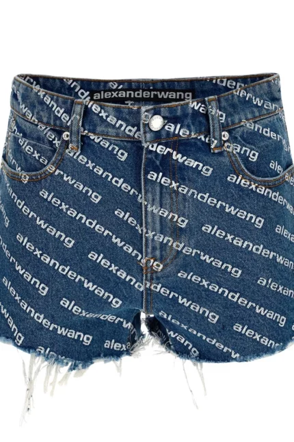 Alexander Wang Bite Logo Shorts