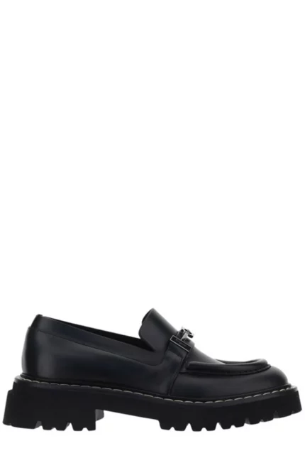 Ferragamo Gancini Ornament Loafers