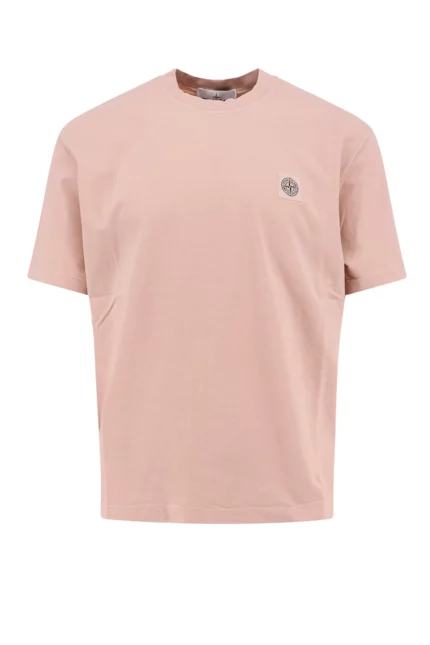 Stone Island Logo Patch Short-Sleeved T-Shirt