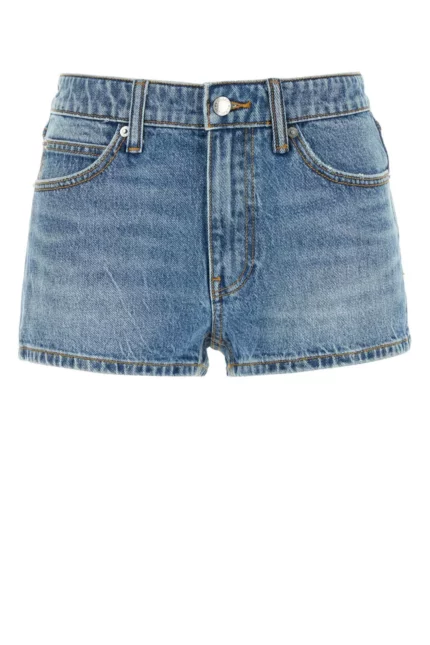 Alexander Wang High-Rise Mini Short