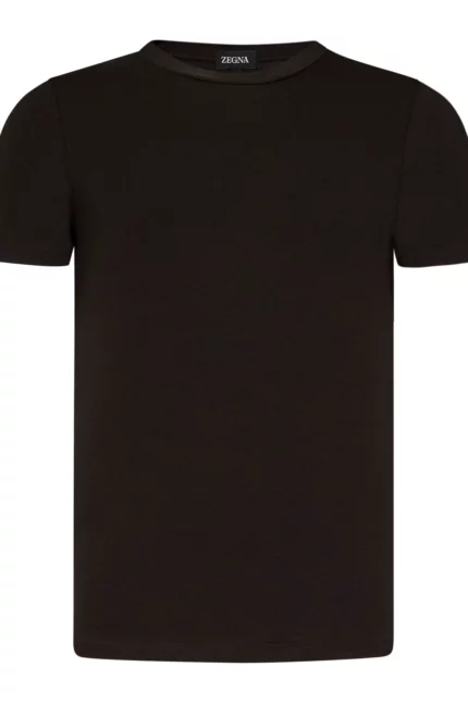 Zegna Short-Sleeved Crewneck T-Shirt