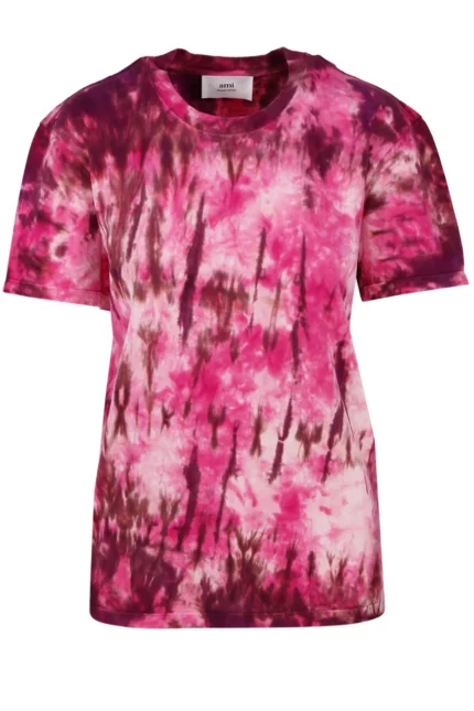 AMI Tie-Dyed Crewneck T-Shirt