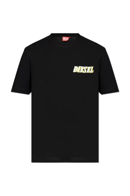 Diesel T-Adjust-K12 Logo Printed T-Shirt