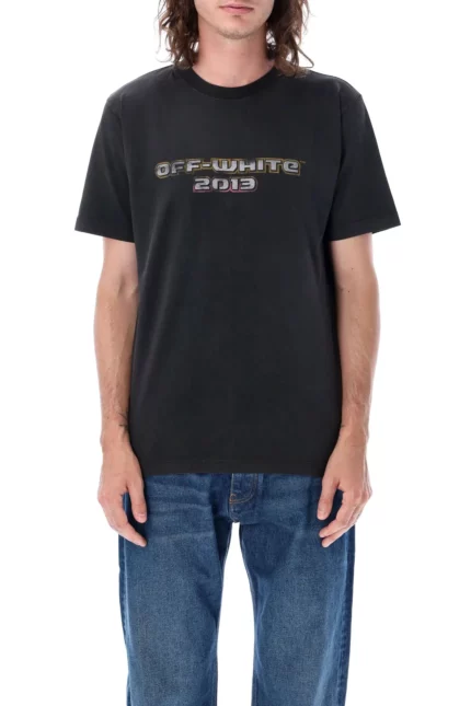 Off-White Logo Printed Crewneck T-Shirt