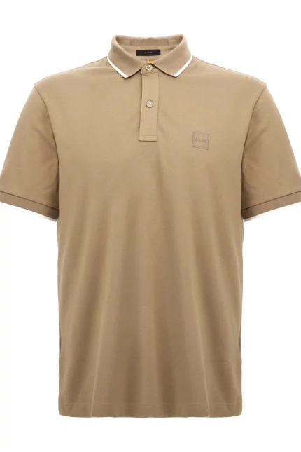 Boss Hugo Boss Passertip Logo Patch Polo Shirt