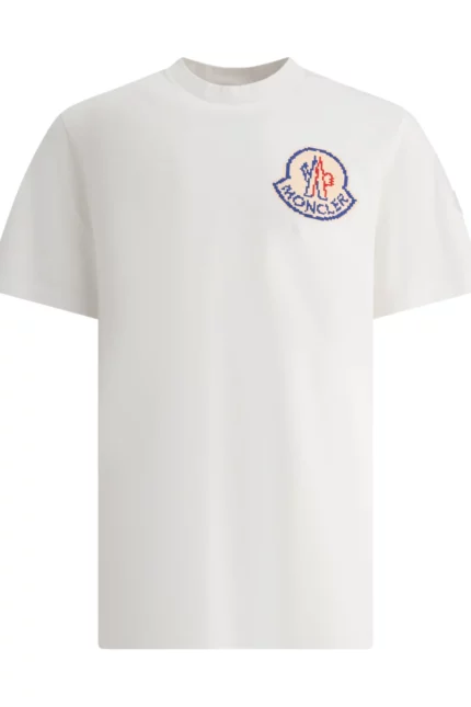 Moncler Logo Printed Crewneck T-Shirt