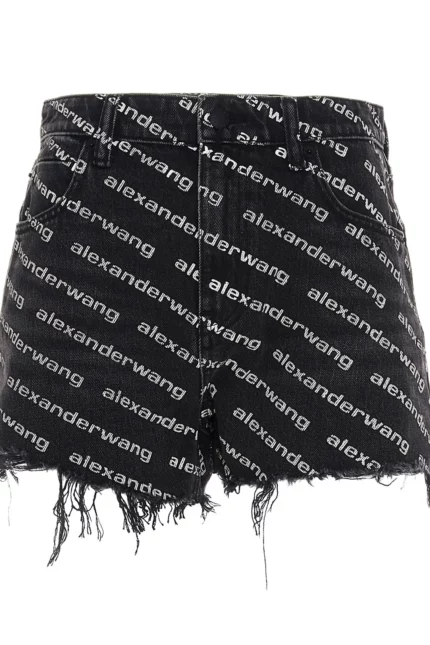 Alexander Wang Bite Logo Shorts