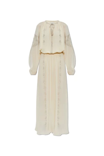 Isabel Marant Odilia Long-Sleeved Dress