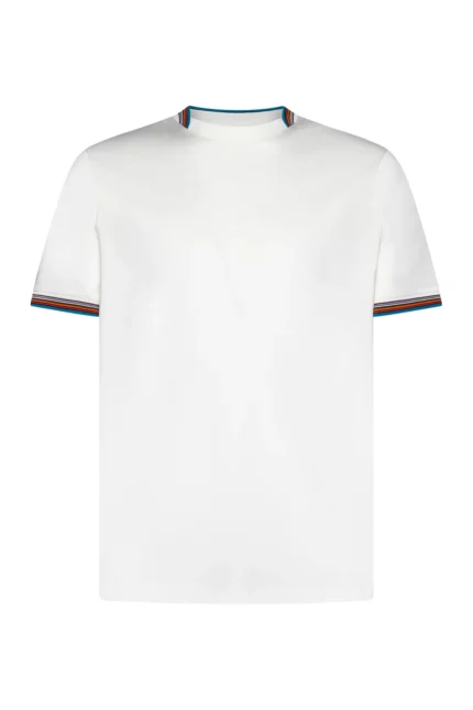 Paul Smith Signature Stripe Trim T-Shirt