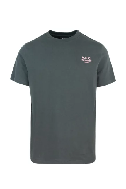 A.P.C. Logo Embroidered Crewneck T-Shirt