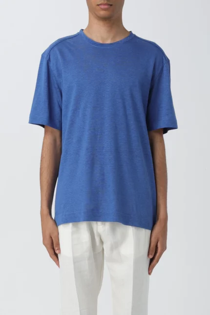 Zegna Short Sleeved Crewneck T-Shirt