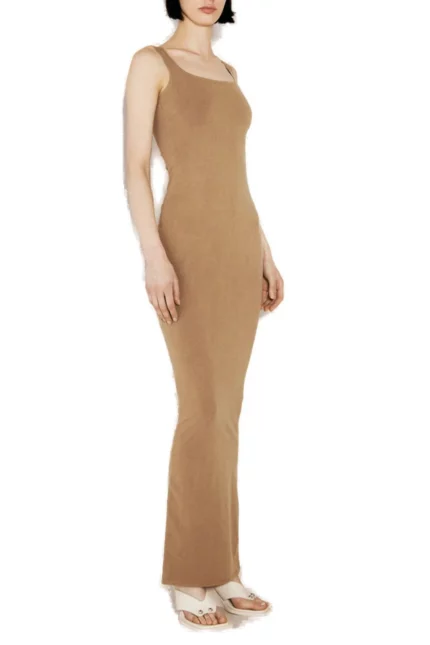 Entire Studios Square Neck Sleeveless Maxi Dress