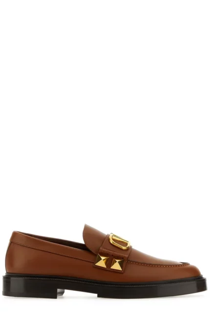 Valentino Garavani Stud Sign Slip-On Loafers