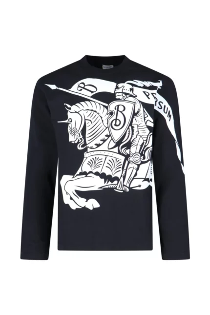 Burberry EKD Crewneck Long Sleeved T-Shirt