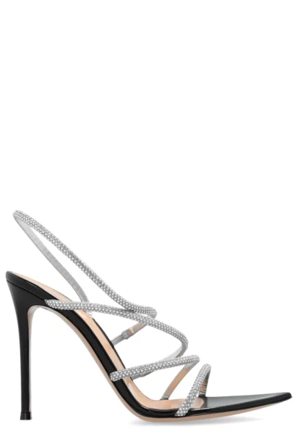 Gianvito Rossi Ettie Pointed Toe Sandals