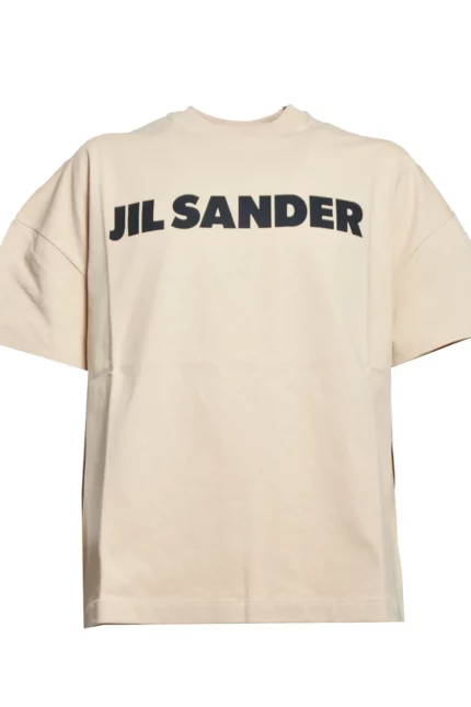 Jil Sander Logo Printed Crewneck T-Shirt