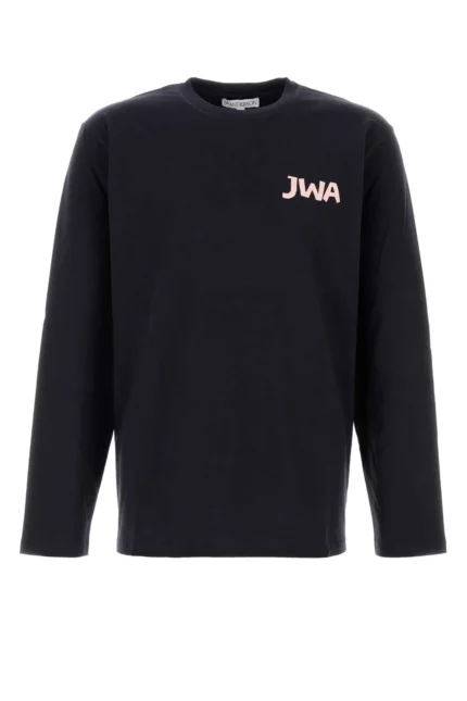 JW Anderson Slogan Printed Long-Sleeved T-Shirt