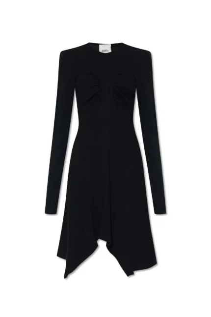 Isabel Marant Devane Long-Sleeve Dress