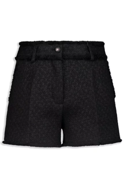 Dolce & Gabbana Raschel Tweed Shorts