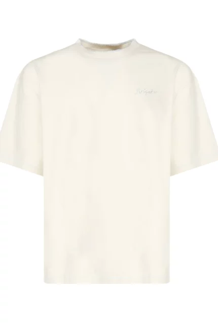 Axel Arigato Logo Embroidered Crewneck T-Shirt