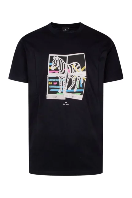 Paul Smith Printed Crewneck T-Shirt