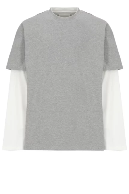 Jil Sander Double Layer Long-Sleeved T-Shirt