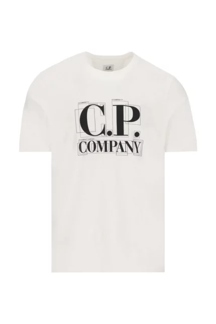 C.P. Company Logo Printed Crewneck T-Shirt