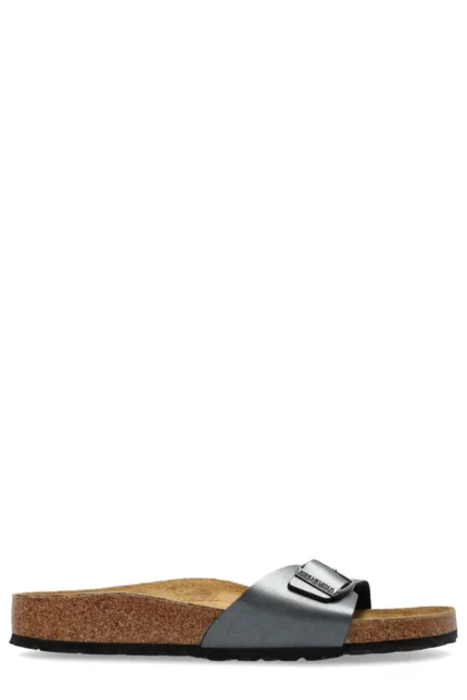 Birkenstock Madrid Buckle Detailed Slides