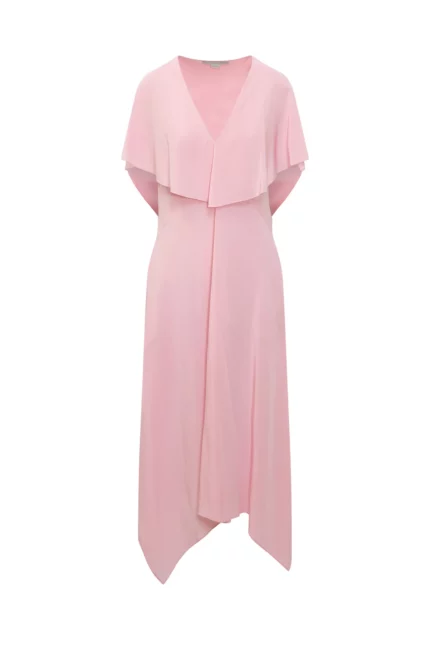 Stella McCartney Draped V-Neck Dress