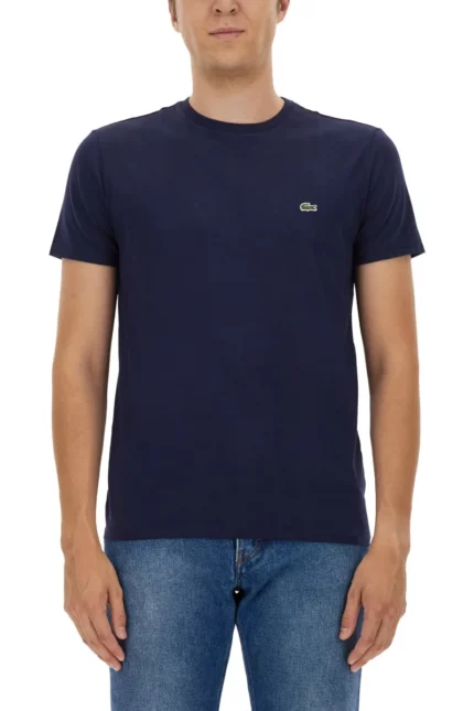 Lacoste Logo-Patch Crewneck T-Shirt