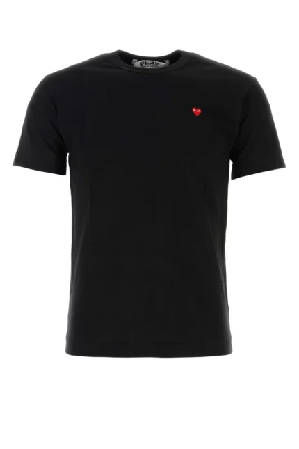 Comme des Garçons Play Heart Embroidered Crewneck T-Shirt