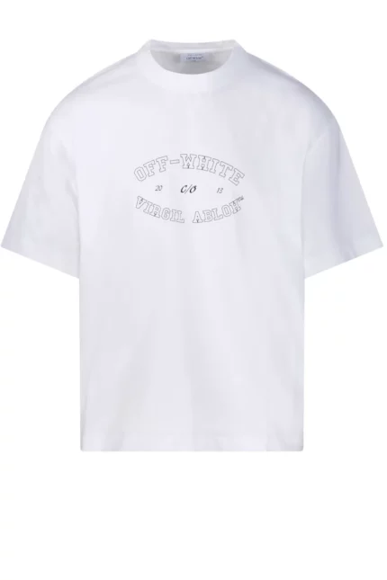 Off-White Logo Printed Crewneck T-Shirt